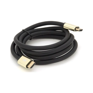 Кабель мультимедійний HDMI M to HDMI M 5.0m V2.1 8K black Merlion (YT-HDMI(M)/(M)8KV2.1-5.0m) зображення 1