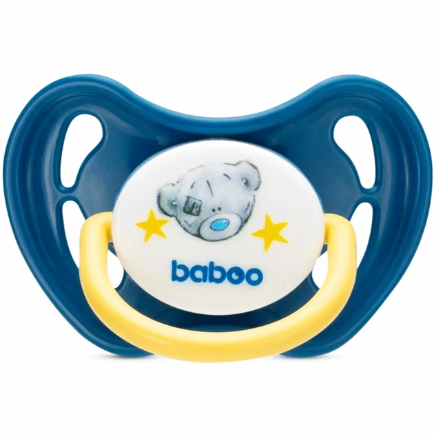 Пустышка Baboo Me To You 6+ мес. синяя (90414) - изображение 1