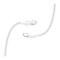 Дата кабель USB-C to USB-C 2.0m 5A 100W zinc alloy braided white ColorWay (CW-CBPDCC099-WT) - уменьшенное изображение 6