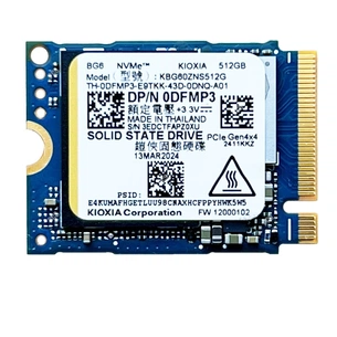 Накопичувач SSD 512GB Kioxia M.2 2230 NVMe PCIe 4.0 x4 (KEG60ZNS512G) зображення 1