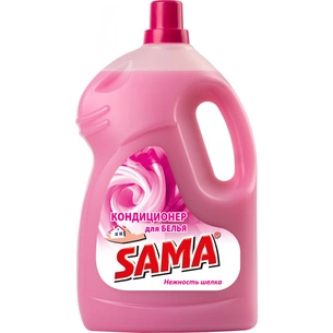 Кондиціонер для білизни Sama Ніжність шовку 4 л (4820020266714) зображення 1