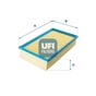 Повітряний фільтр для автомобіля UFI 30.777.00 - зменшене зображення 1
