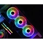 Кулер до корпусу ID-Cooling ZF-12025-ARGB-TRIO-SNOW - зменшене зображення 7