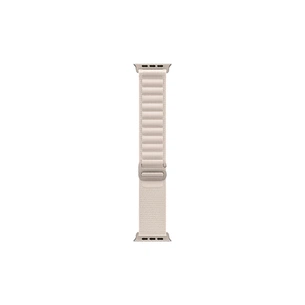 Ремінець до смарт-годинника Apple 49mm Starlight Alpine Loop - Large (MQE73ZM/A) зображення 1