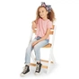 Стілець для годування Kinderkraft Enock White Wood з подушкою (5902533917242) - зменшене зображення 8