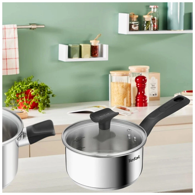 Набір посуду Tefal Delicious, 6предметів, нержавіюча сталь, бакеліт, скло (B925S655) - picture 5