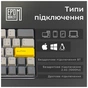 Клавіатура Epomaker EP64 60 Mulan Switch Hot-Swap RGB Wireless/Bluetooth/USB UA Black (EP64-B-M) - зменшене зображення 8