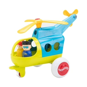 Спецтехніка Viking Toys Гелікоптер у яскравому кольорі (701272) зображення 1