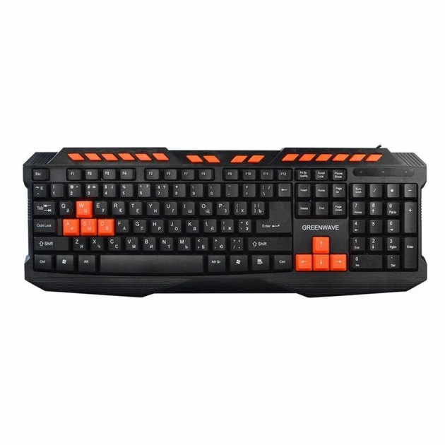 Клавіатура Greenwave KB-GM-116M Black (R0015184) - зображення 1