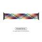 Ремінець до смарт-годинника Armorstandart Braided Solo Loop для Apple Watch 49/46/45/44/42 (Series 1-3) Pride Editio Size 8 (160 mm) (ARM64938) - зменшене зображення 1