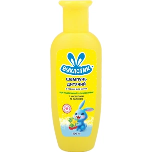 Дитячий шампунь Вухастик З чистотілом та калиною 200 мл (4820268100825) изображение 1