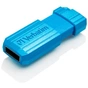 USB флеш накопичувач Verbatim 32GB Store 'n' Go PinStripe Blue USB 2.0 (49057) - зменшене зображення 3