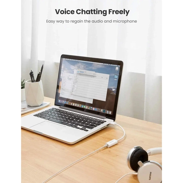 Звукова плата Ugreen US206 white (30712) - picture 2