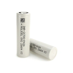 Акумулятор 21700 4200mAh, 45A, button top Molicel (INR21700-P42A) зображення 1