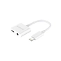 Перехідник Lightning to 3.5mm/Lightning 2LT-WH-BP Orico (CA912797) - зменшене зображення 1