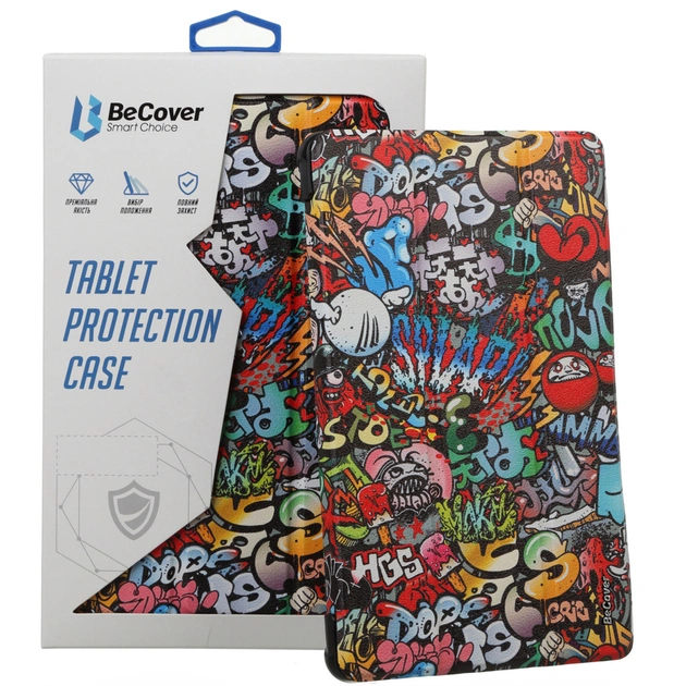 Чохол до планшета BeCover Smart Case Realme Pad Mini 8.7" Graffiti (708262) - изображение 1