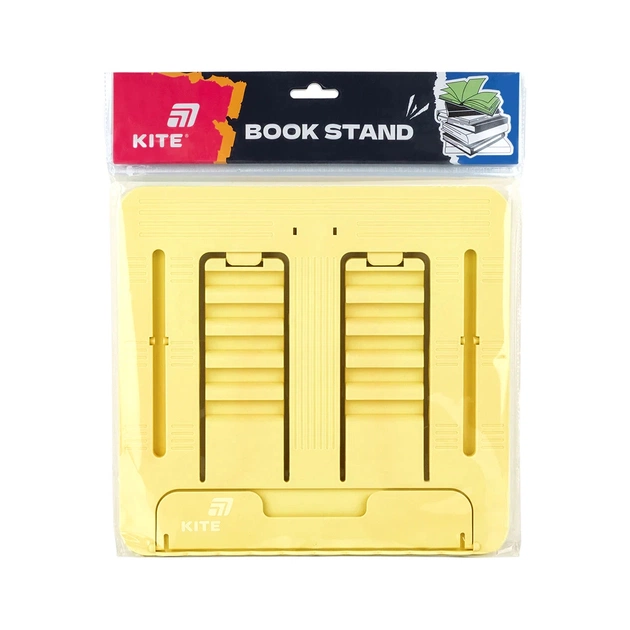 Підставка для книг Kite пластикова, жовта (K25-330-5) - picture 3
