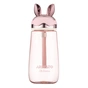 Пляшка для води ARDESTO Bunny 600мл, пластик, рожевий (AR2260BP) - зменшене зображення 1