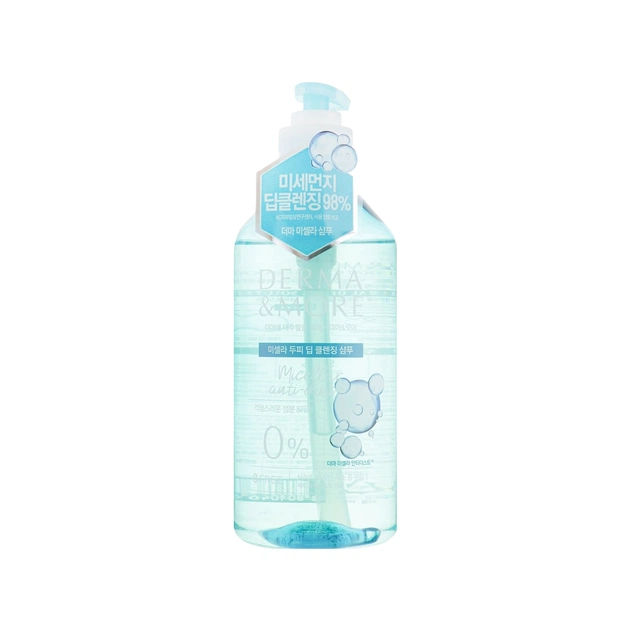 Шампунь KeraSys Derma & More Micellar Anti Dust Shampoo 600 мл (8801046330951) - изображение 1