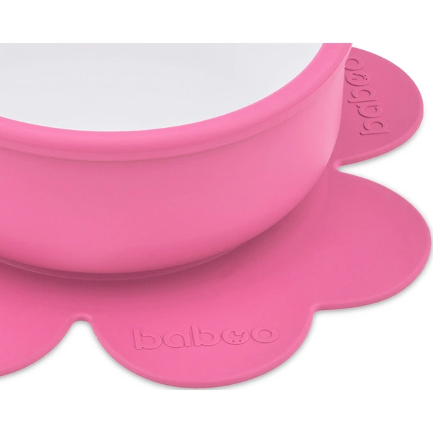 Тарілка дитяча Baboo з присоскою, від 6 місяців (фіолетова) (9-036) - picture 5