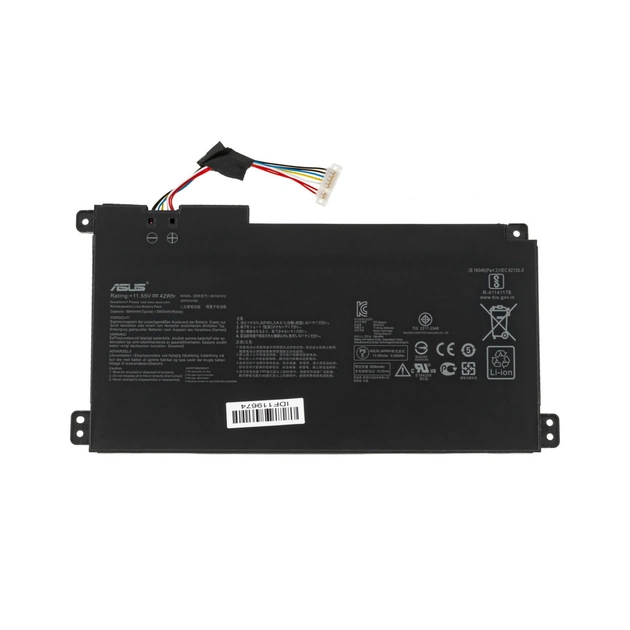 Аккумулятор для ноутбука ASUS VivoBook E410MA B31N1912, 3640mAh (42Wh), 3cell, 11.55V (A47901) - изображение 1