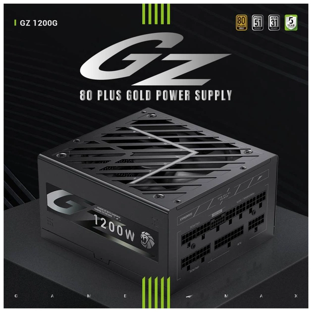 Блок питания Gamemax 1200W (GZ 1200G BK) - изображение 3