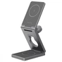 Бездротовий зарядний пристрій Proove Titan Volt 3in1 Gray (WSTV15000003) - зменшене зображення 1