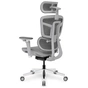Офісне крісло Mealux S4 Air Grey (HF-S4 M/G) - зменшене зображення 8