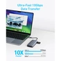 Концентратор USB-C 7-in-1 1xUSB-C PD100W + 2xHDMI + 4xUSB-A black Anker (A83740A2) - уменьшенное изображение 6