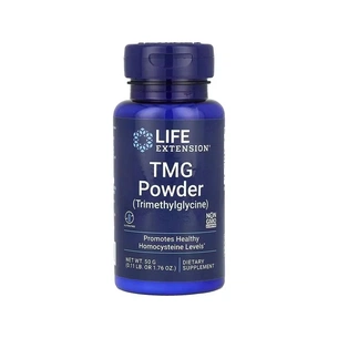 Вітамінно-мінеральний комплекс Source Naturals Триметилгліцин, ТМГ, 500 мг, TMG Powder (Trimethylglycine), Life Extension, 50 г (LEX-34905) зображення 1