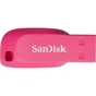 USB флеш накопичувач SanDisk 16GB Cruzer Blade Pink USB 2.0 (SDCZ50C-016G-B35PE) - зменшене зображення 1