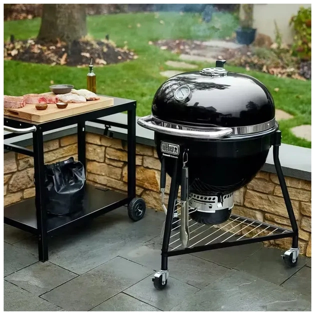 Гриль-барбекю Weber Summit Kamado E6 61 cm Black (18201004) - picture 7