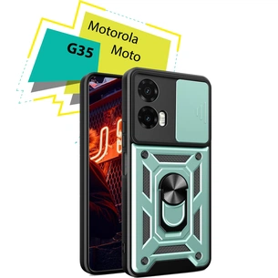 Чохол до мобільного телефона BeCover Military Motorola Moto G35 Dark Green (713091) зображення 1