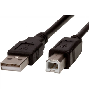 Кабель для принтера USB 2.0 AM/BM 1.5m black ProfCable (ProfCable12-150) зображення 1
