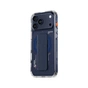 Чохол до мобільного телефона Skinarma Haxa Magnetic Charging + Grip Stand iPhone 17 Pro Max Blue (8886461249446) - зменшене зображення 3