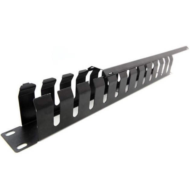 Кабельний організатор Hypernet 19" 1U с крышкой для шкафа или стойки, металл (CM-1U) - picture 3