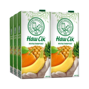 Сік Наш Сік Мультифруктовий 1.93 л (4820003689325) зображення 1
