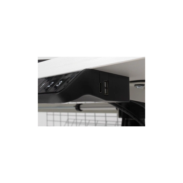 Комп'ютерний стіл Barsky StandUp white 1200*600 (BST-02) - picture 9