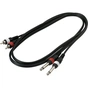 Інсертний кабель RockCable Patch Cable - 2 x RCA to 2 x TS Jack (1.5m) (RCL 20932 D4) - preview 3