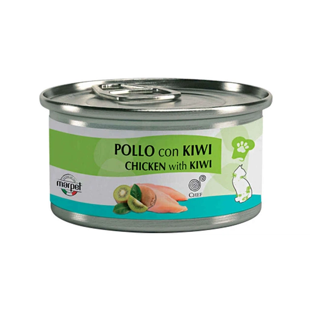 Консерви для котів Marpet Aequilibria Chef Курка з Ківі 80 г (GN46/080) - зображення 1