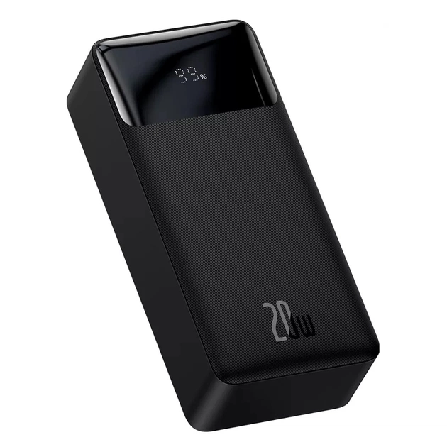 Батарея універсальна Baseus Bipow 30000mAh, PD/3.0/20W, QC/3.0, FCP, AFC, black (PPDML-N01) - зображення 1