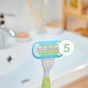 Бритва Gillette Venus Extra Smooth з 1 змінним картриджем (7702018487202/7702018323012) - зменшене зображення 3