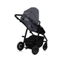 Коляска Lionelo 3 в 1 AMBER PLUS 3IN1 GREY GRAPHITE (LO-AMBER PLUS 3IN1 GREY GRAPHITE) - зменшене зображення 7