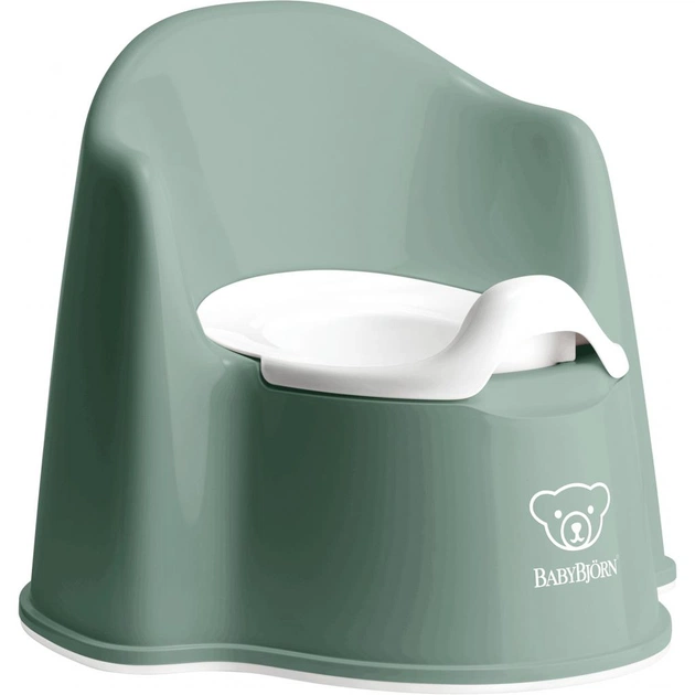 Горщик Baby Bjorn Potty Chair темно-зелений (55268) - зображення 1