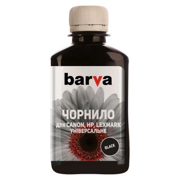 Чернила Barva CANON/HP/Lexmark Universal №4 BLACK 180г (CU4-475) - изображение 1