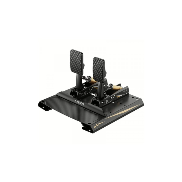 Педалі ігрові MOZA Racing CRP2 USB тензодатчик 200 кг карбонова підставка Black (RS066_Moza) - зображення 1