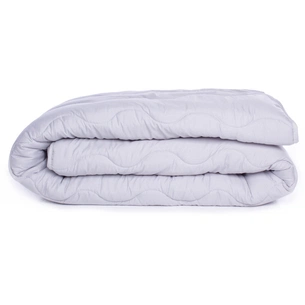 Ковдра MirSon антиалергенна EcoSilk всесезонна №9007 Eco Light Gray 200x220 см (2200005994368) зображення 1