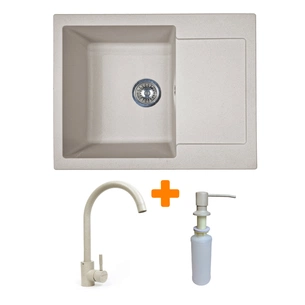 Мийка кухонна Adamant Minimal Avena + змішувач + дозатор (1824296902306) зображення 1