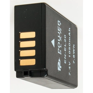 Акумулятор до фото/відео PowerPlant Nikon EN-EL20 (DV00DV1306) изображение 1