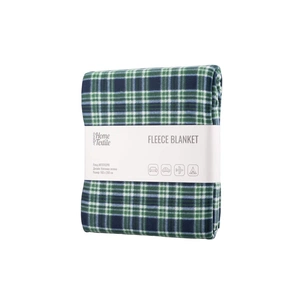 Плед Ardesto Fleece клітинка зелена 160х200 см (ART0702PB) зображення 1